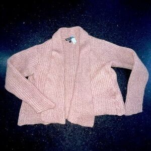 WOOL & SILK EILEEN FISHER CARDIGAN SZ S